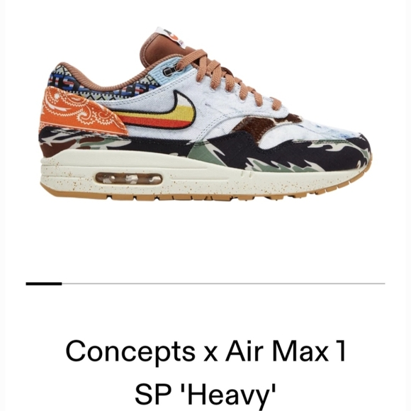 Nike Air Max 1 SP Heavy Concepts - Picture 4 of 5